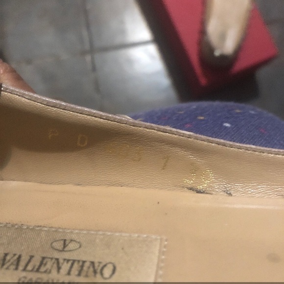 Authentic Valentino nude flats 39 - Picture 3 of 8